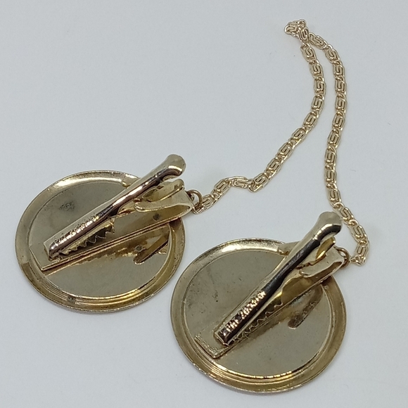 * vintage OES Order of the Eastern Star masons sweater clip keeper - Picture 3 of 4